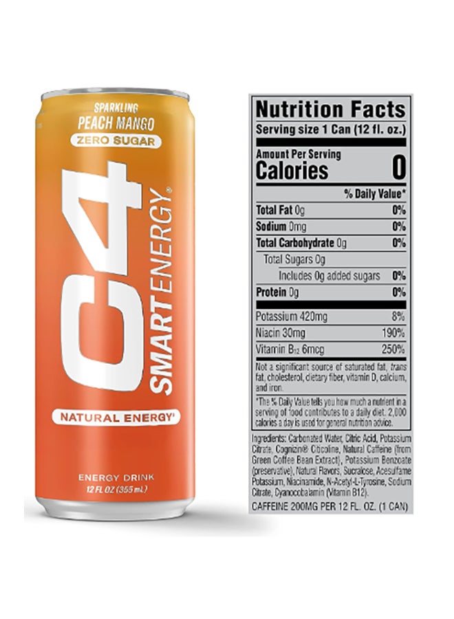 C4 Sparkling Peach Mango - Image 3