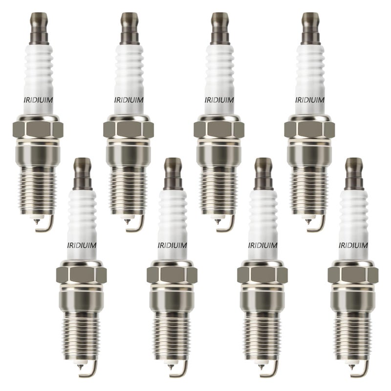 Iridium Spark Plugs 8 Pack 3186 TR5GP 7397 TR5IX Fit for Chevy Silverado 1500 53 Avalanche Suburban Tahoe Camaro ColoradoGMC Sierra 1500 YukonCadillac EscaladeFord F150Hummer H2 H3 V8 48L62L