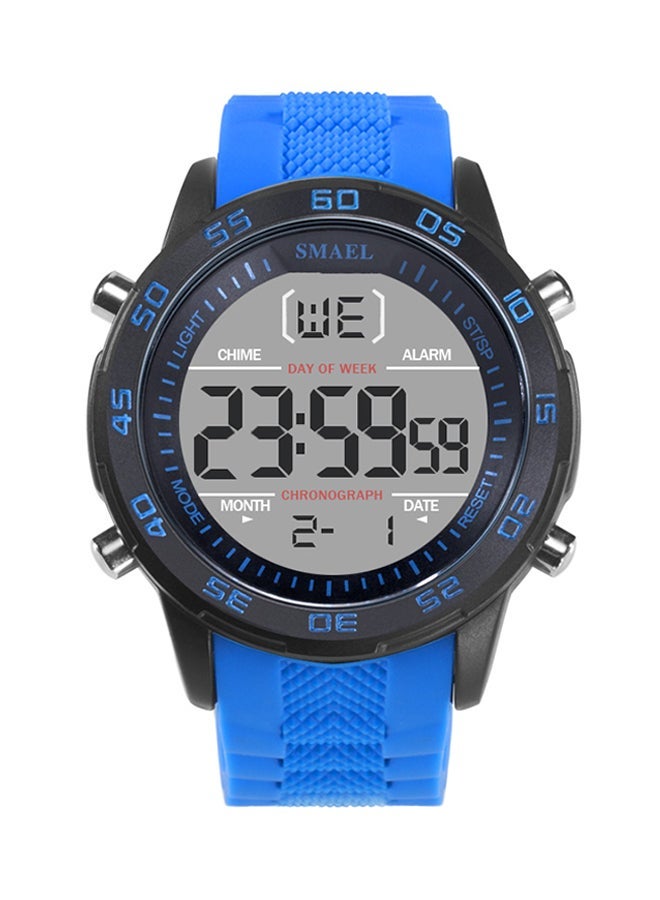 NIBEMINENT Water Resistant Silicone Digital Watch 1067
