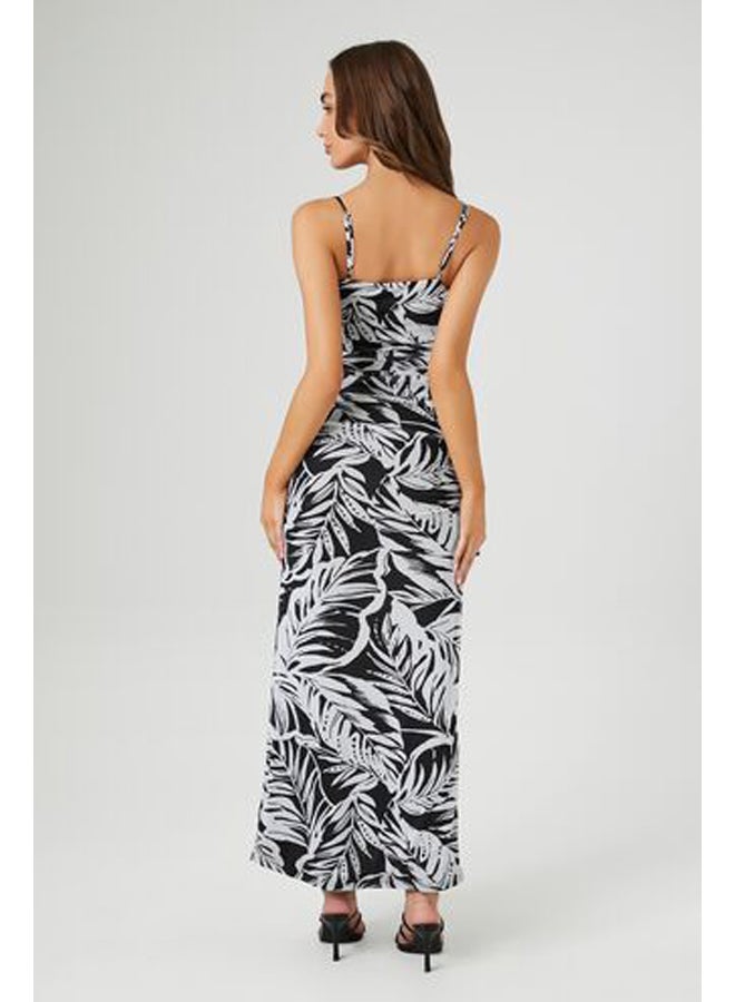 FOREVER 21 Abstract Print Midi Dress - Image 3