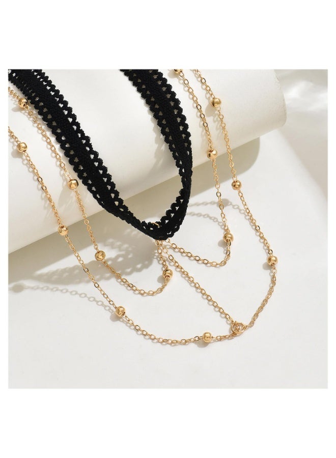 Bohemian Multi-Layer Thin Beaded Thigh Chain Elastic Stretch Leg Body Jewelry Summer Vacation Beach Bikini Fashion Decor Accessories For Ladies - Image 3