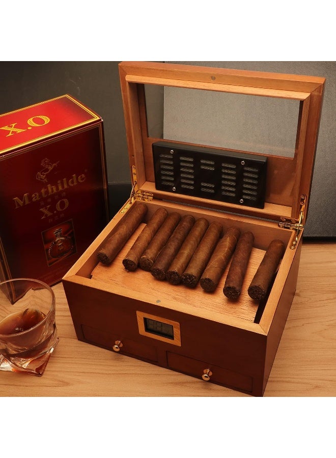 مرطب السيجار، مرطبات السيجار، مرطب السيجار المكعب الأسود (L) - Image 3