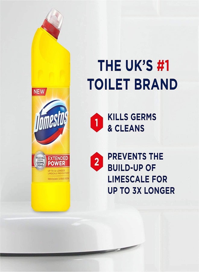 Domestos Citrus Bleach 750 ml - Image 4