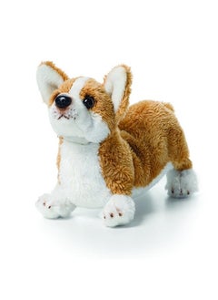DEMDACO Corgi Beanbag Plush Animal Figure 5.5 Inch Natural Brown  - Image 2