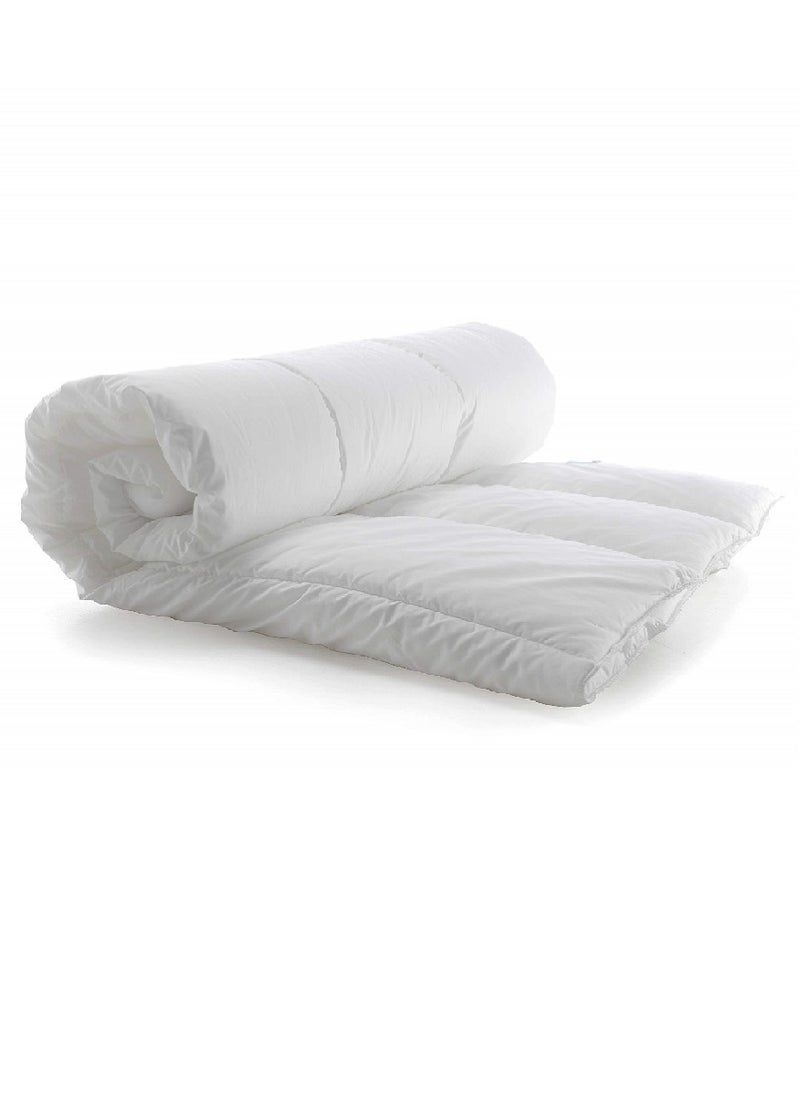 Microfiber Double Size Soft Duvet White 240x260cm - Image 1