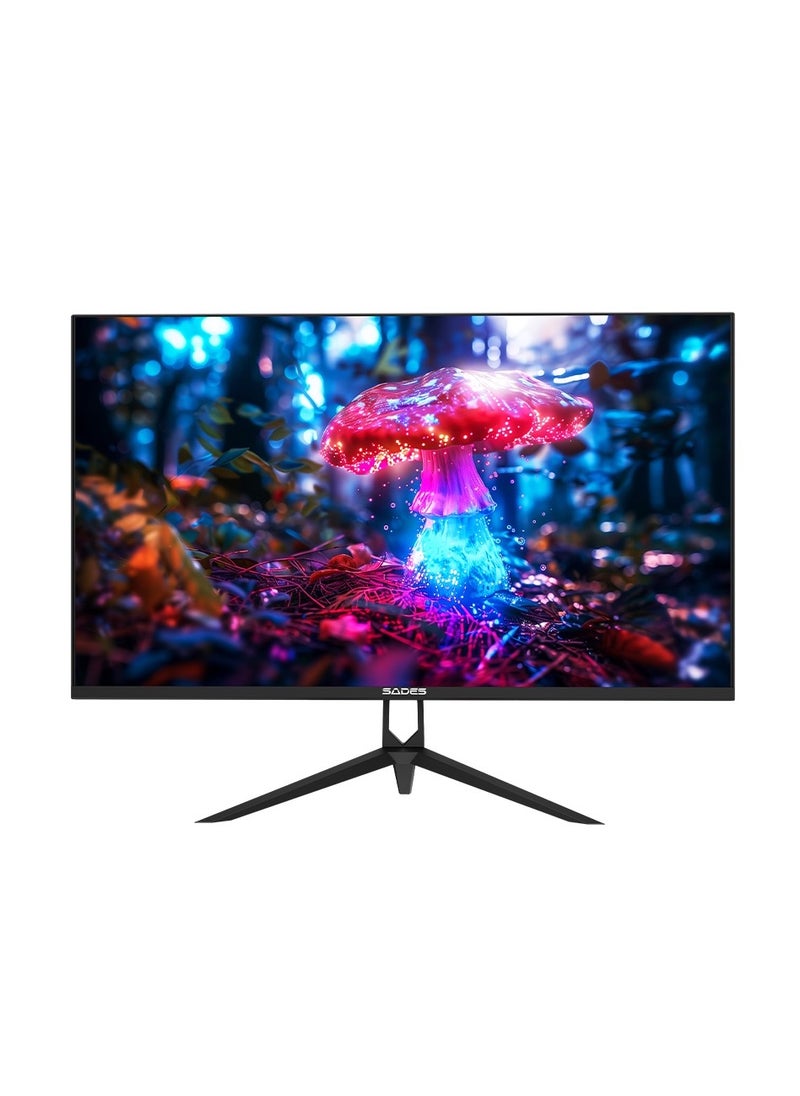 Sades - Sades  Gaming Monitor Russula SA-CJ02F24B 24″ FHD IPS,HDMI 2.1, 1ms(GtG) Response time ,120Hz Refresh Rate,HDMI 2.1,Display port,Anti glare Panel Design. - Image 1
