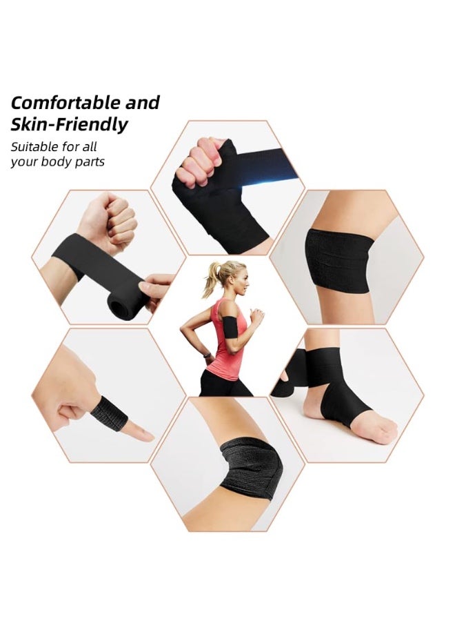 Anmi 5-in-1 Professional Soccer Training Set, Complete Football Gear Kit with Shin Guards, Anti-Slip Grip Socks, Compression Calf Sleeves, Sports Wrap & Portable Carry Bag for Adults & Youth - Image 3