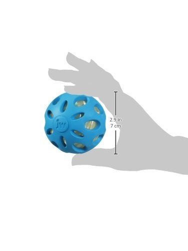Petmate Crackle Heads Crackle Ball Crunchy Noise Chew Fetch Toy for Dogs Assorted Colors, Medium 3' Diameter - Image 3