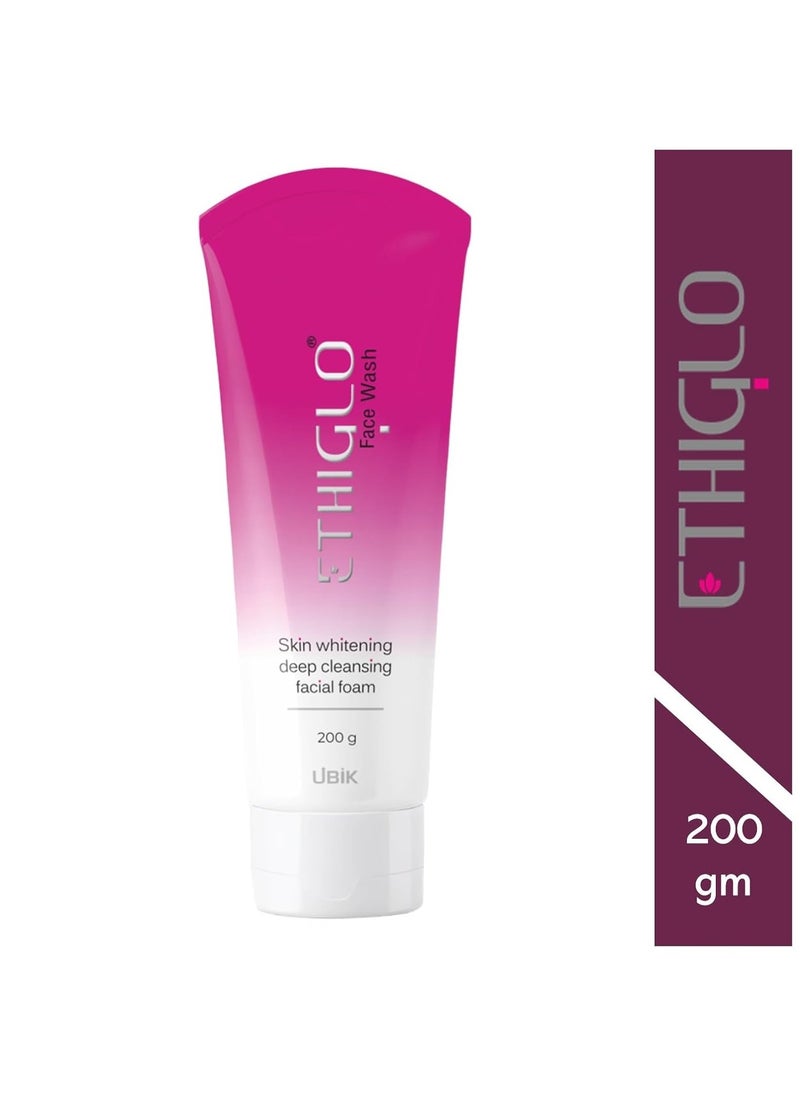 ETHIGLO - Ethiglo Skin Whitening Face Wash 200Ml - Image 1