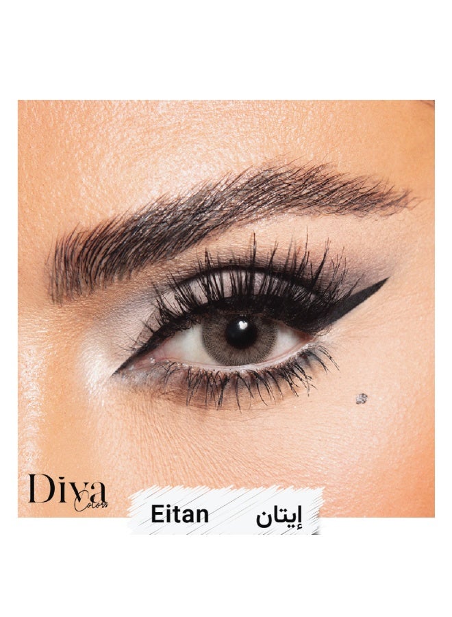 Diva Women Monthly Contact Lens – Eitan – Power -3.00 - Image 1