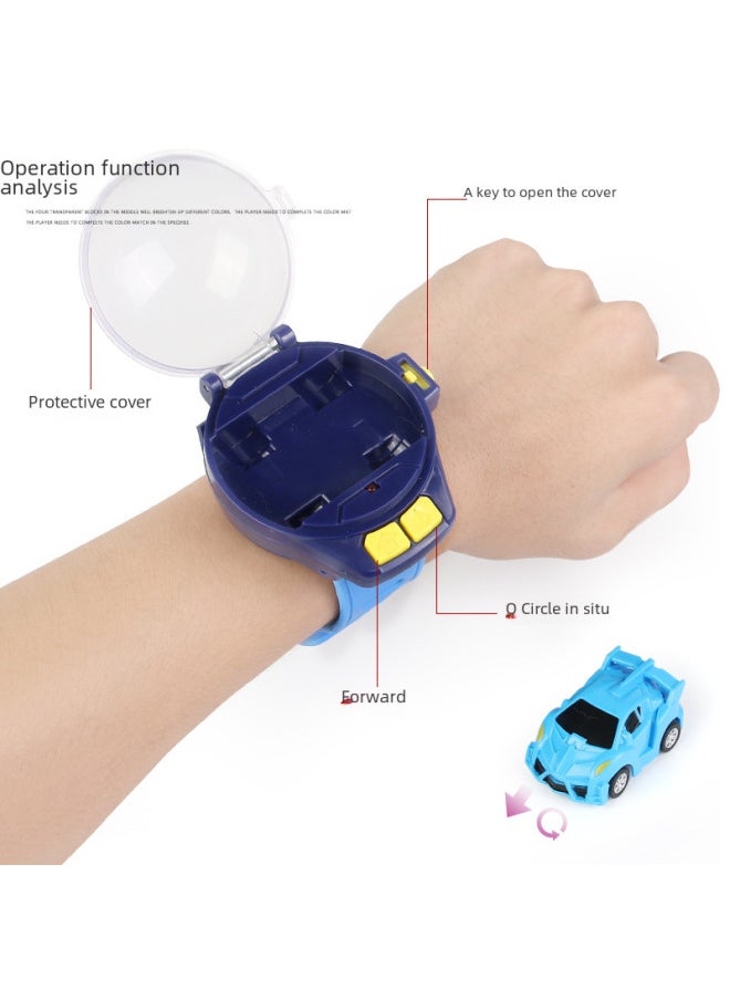 Generic - Rc Car Toy - High-speed Off-road Vehicle Remote Control For Kids Adults - Durable Abs Plastic Body Various Colors Available-Color:Tn Alloy Deep Sea Blue (rechargeable Version) With Light-Proportion:General Configuration - Image 1