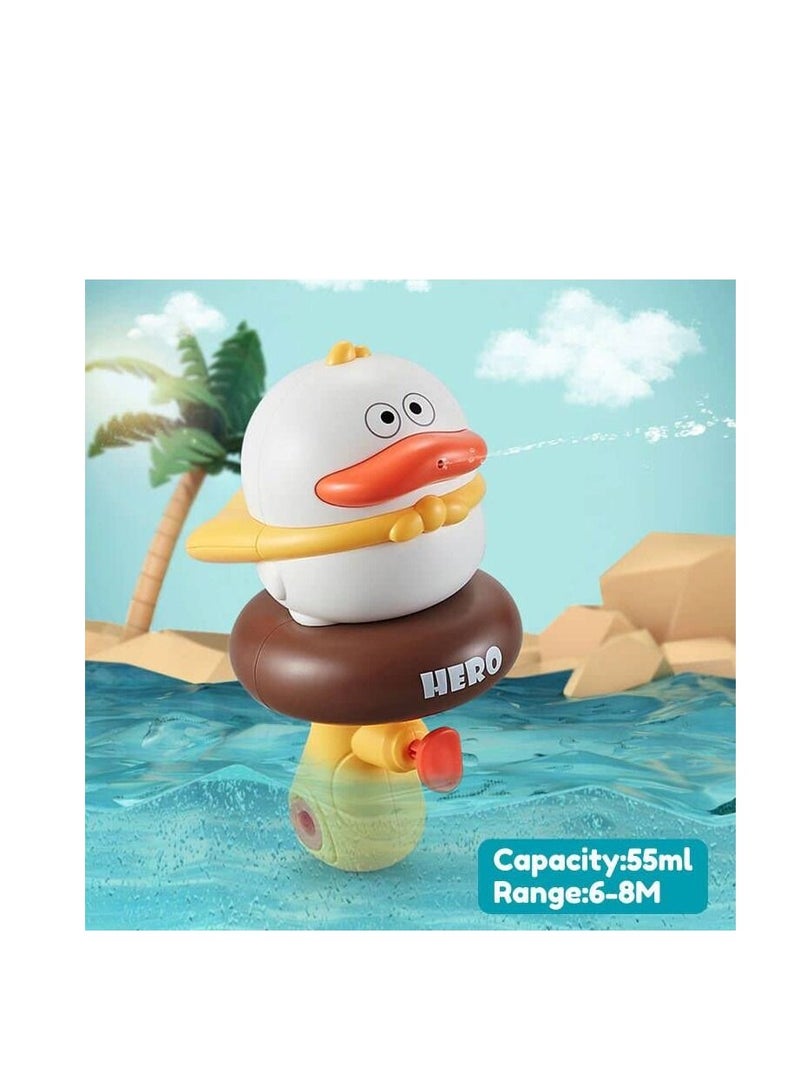 KASTWAVE Water Squirt Guns for Kids, Small Duck Water Pistols, Water Blaster Soaker Summer Swimming Pool Beach Party Favor Toys for Boys & Girls Toddlers Age 2-5 SummerOutdoor Ideal Water Toys (1 PCS) - Image 4
