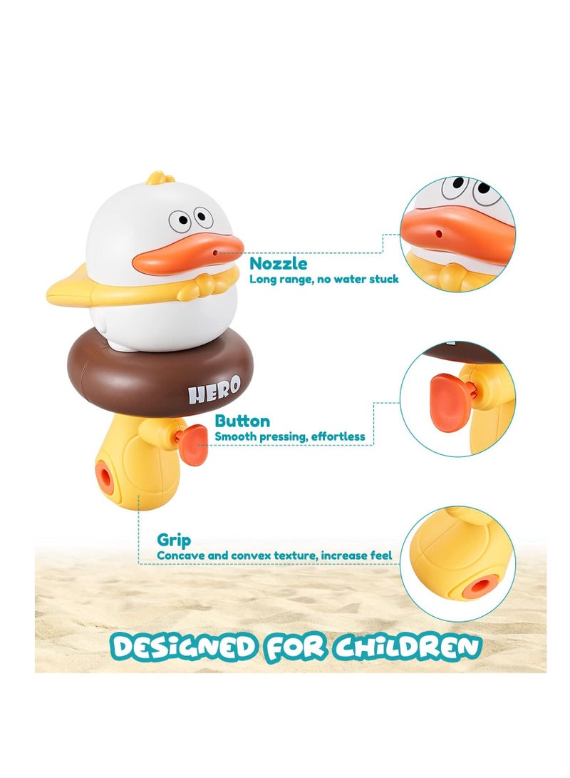 KASTWAVE Water Squirt Guns for Kids, Small Duck Water Pistols, Water Blaster Soaker Summer Swimming Pool Beach Party Favor Toys for Boys & Girls Toddlers Age 2-5 SummerOutdoor Ideal Water Toys (1 PCS) - Image 5