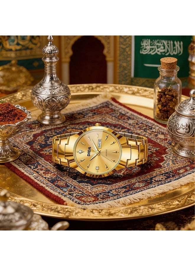 ديدا ساعة رجالية مصنوعة من سبائك مقاومة للماء S016-32 - Image 3