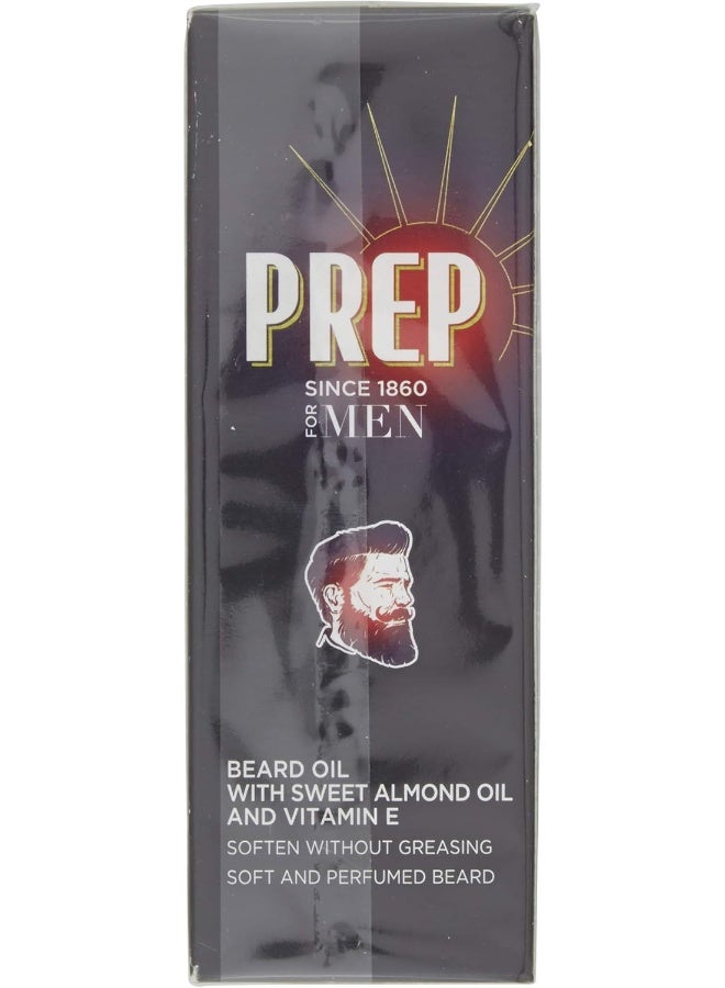 PREP Prep Beard Oil with Sweet Almond Oil and Vitamin E - Image 3