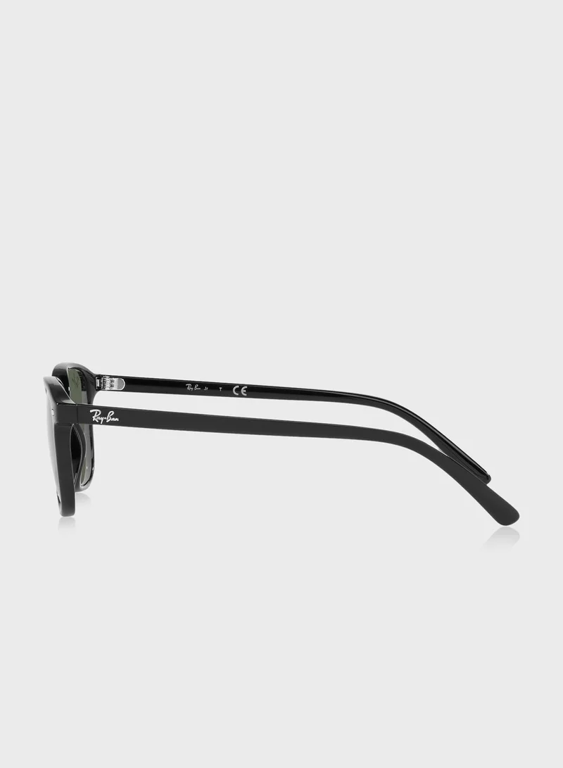 Ray-Ban Junior 0Rj9093S Junior Leonard Square Sunglasses