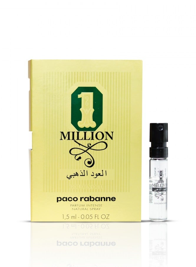 Paco Rabanne One Million Golden Oud Parfum Intense 1.5 ml