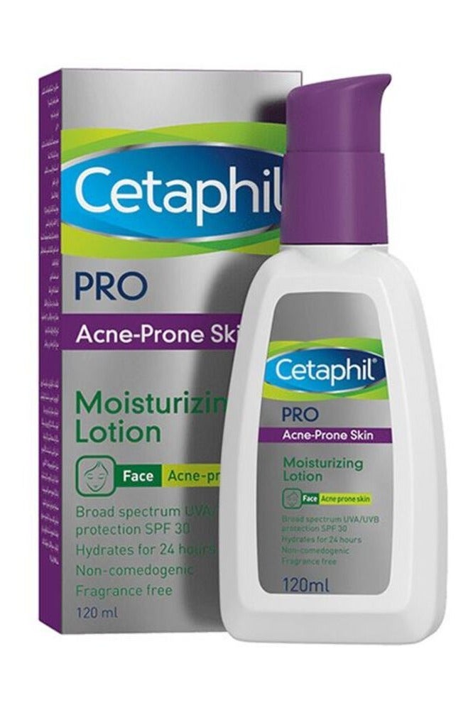 Cetaphil لوشن مرطب للبشرة الدهنية / المعرضة لحب الشباب – 120 مل