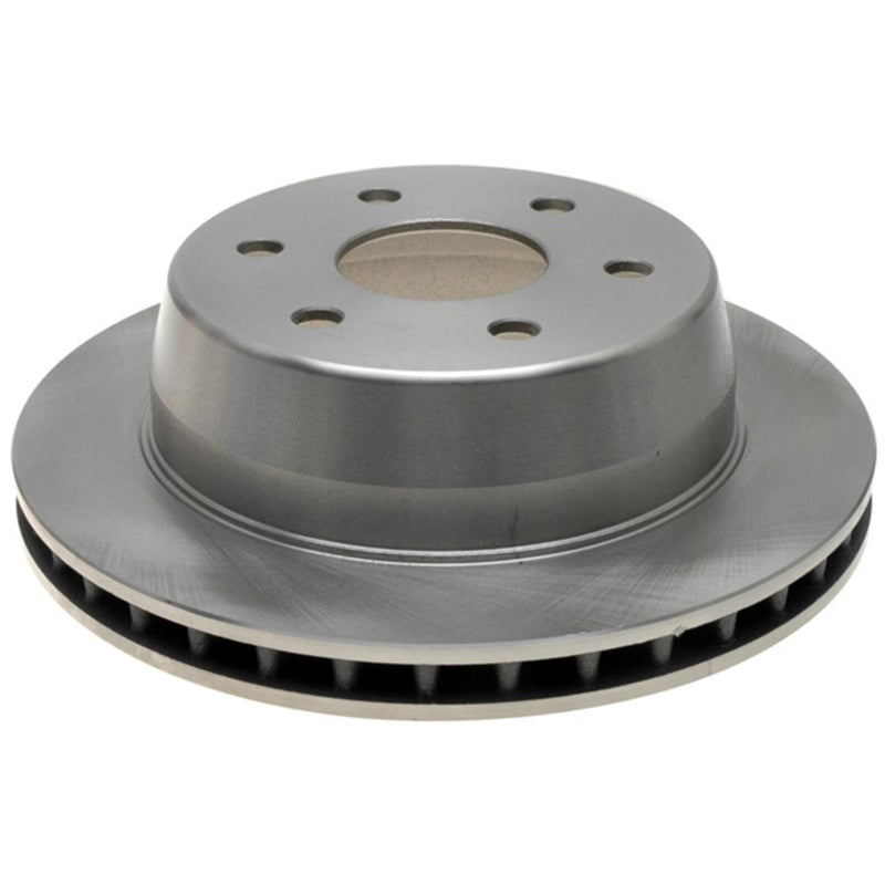 ACDelco Silver Rear Brake Rotor 18A1412A GM 19241820 Brake Rotors for Select Cadillac Escalade Chevrolet Avalanche Express Chevy Silverado Suburban Tahoe GMC Yukon Sierra and more - Image 2