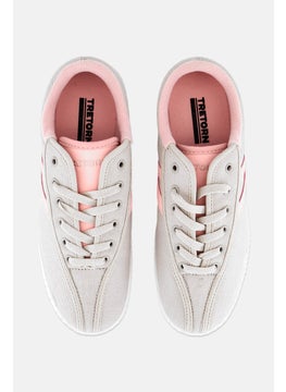 Tretorn Women Medium Lace Up Shoes, Grey  - Image 3