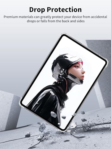 NOUKAJU Case for REDMAGIC Astra Gaming Tablet 9.06inch,NOUKAJU Tablet Protection Case,Ultra Clear Soft Flexible TPU,Protection Cover for REDMAGIC Astra(Clear) - Image 3