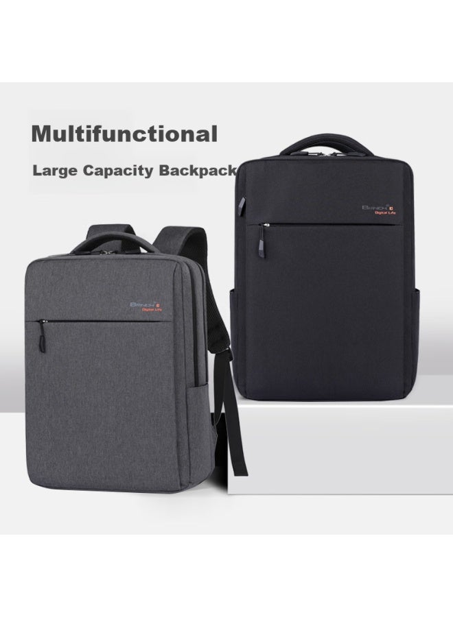 Brinch Laptop Backpack 14/17.3 Inch Large Capacity Business Commute Suitable For Xiaomi Huawei Notebooks - Image 4