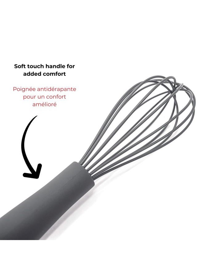 Starfrit Gourmet 9" Silicone Whisk - Will Not Damage Non-Stick Coatings - Heat Resistant - Image 4