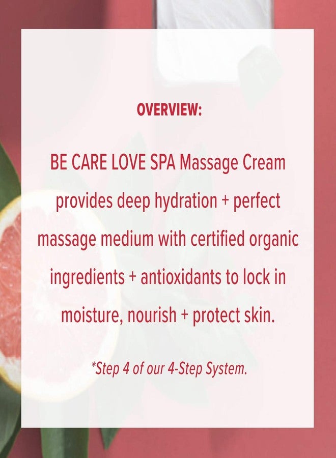BCL SPA Massage Cream - Body Lotion & Body Cream with Organic Pink Grapefruit, Shea Butter, Aloe Vera, Vitamin E, Argan, and Almond Oils - Nourish & Revitalize skin. Home/Professional use 16 fl oz - Image 5