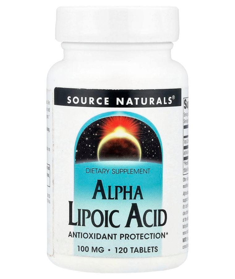 Alpha Lipoic Acid 100 mg 120 Tablets