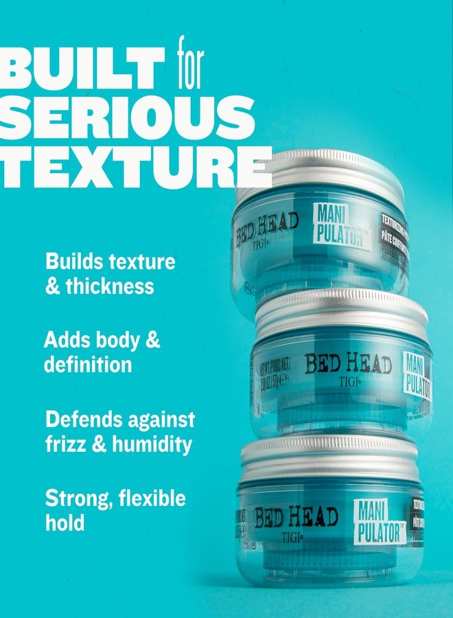 Bed Head by TIGI Manipulator Texturizing Putty - Premium Hair Putty for Men & Women - Incredible Texture & Style - For Styling Short to Medium Hair - Finish on Wet or Dry Hair - 2.01 oz (Pack of 6) - Image 3