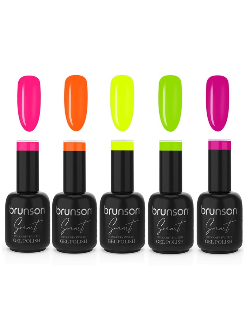 Smart Gel Nail Polish Neon Collections BSGNC