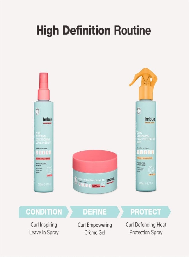 Imbue Curl Empowering Crème Gel 6.7 fl oz - Curl Enhancing Styling Gel for Curly Hair, Edge Control, and Soft Styles | Curly Girl Compliant + Vegan - Image 5
