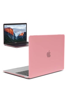 Generic MacBook Pro 13 inch Case 2022 2021 2020-2016 M2 M1 A2338 A2289 A2251 A2159 A1989 A1706 A1708 with/without Touch Bar Protective Plastic Hard Shell Case Cover Pink  - Image 1