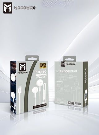 Type c earphones with a built in pure microphone for calls. 1 meter Type-C cable. Type c headphones with multiple control buttons. Ergonomic Type C wired earphones with a comfortable fit. earphones wired type c with clear and loud sound. Compatible with iphone earphone, Samsung, Huawei, and other phones. - view 5