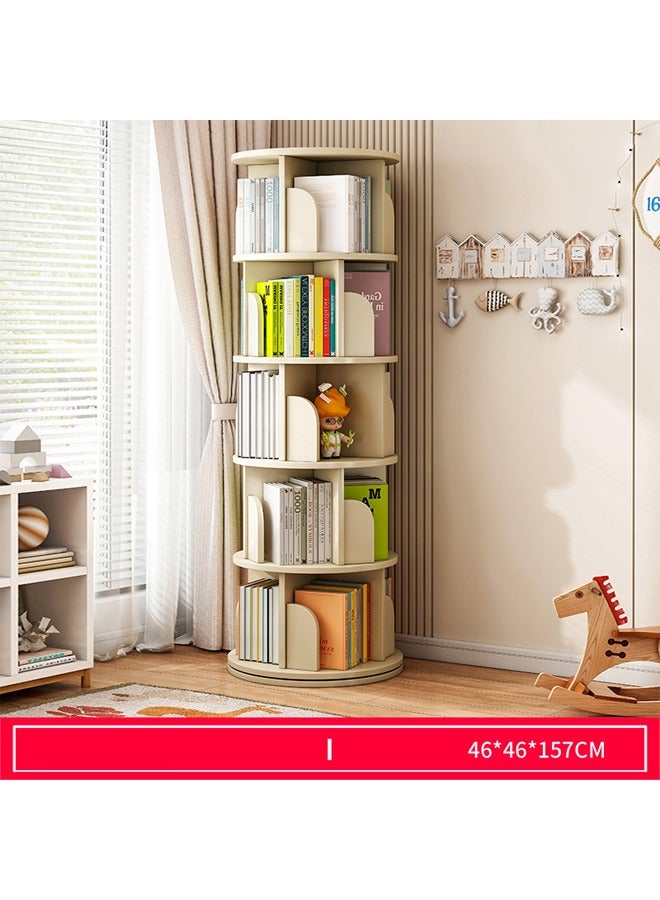 NKX Multifunctional 360° Rotating Sturdy Bookshelf and Storage - Image 1