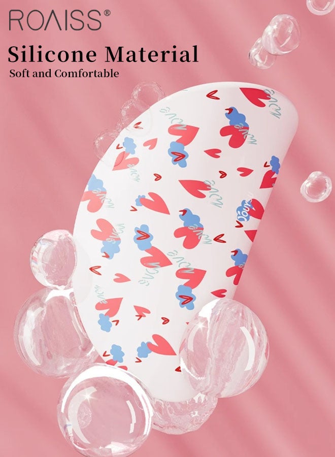 رويس مجموعة نظارات سباحة مكونة من 3 قطع للنساء، نظارات سباحة عالية الدقة مقاومة للماء والضباب، معدات سباحة خارجية مع نظارات سباحة، وغطاء سباحة، ومشبك أنف للرياضات المائية - Image 4