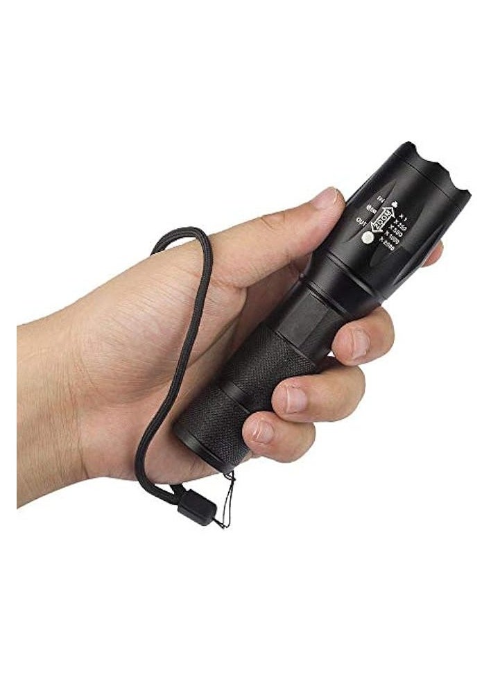Cree - Bright Cree XM-L T6 high lumens Zoomable LED Flashlight with charger and battery - Image 1