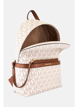 Michael Kors Women Brand Logo Backpacks 40 H x 30 L x 12 W cm, Beige  - Image 4