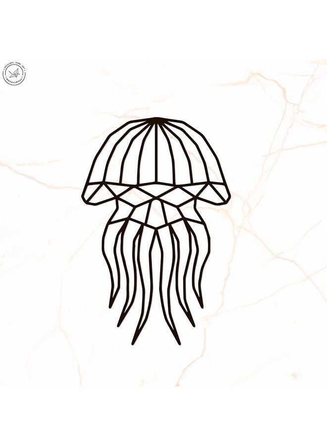 Geometric Jellyfish Wall Art - Image 4