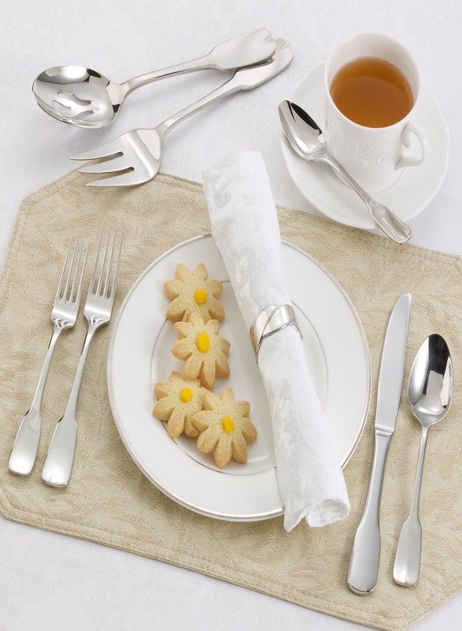 Ginkgo International Alsace 20-Piece Stainless Steel Flatware Place Setting, Service for 4 - Image 2