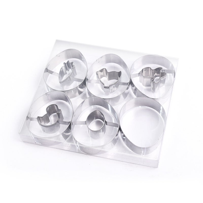 Easter Bunny Frosted Cookie Mold Easter Themed Baking Cookie Mold Stainless Steel Cookie Mold - Image 5