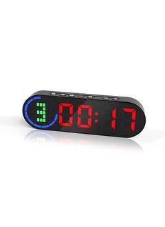 Portable Gym Timer for Home Gym Workout Interval Timer With Time Progress Bar Rounds Fit Boxing Hiit Tabata Emom Fitness Rechargeable Battery Powered
