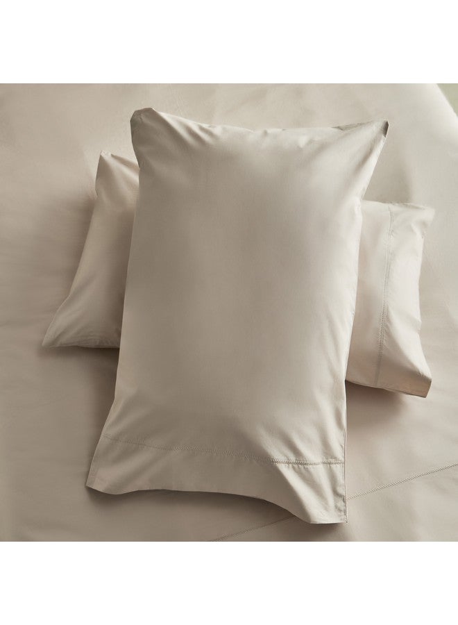 Home Box Purely-percale 2-Piece 300TC Percale Single Duvet Quilt Cover Set 200 x 135 cm  - Image 5
