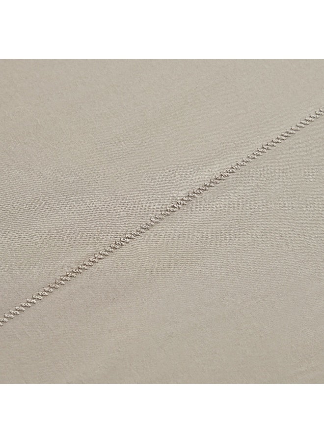 Home Box Purely-percale 2-Piece 300TC Percale Single Duvet Quilt Cover Set 200 x 135 cm  - Image 5