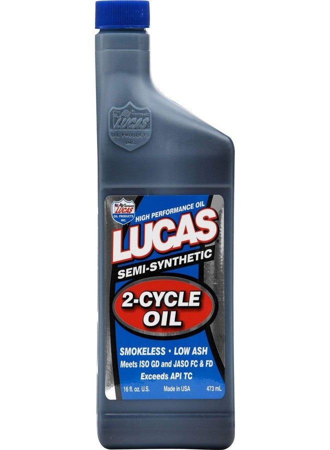 LUCAS OIL زيت شبه صناعي لدورة 2/12x1/16 أونصة - Image 1