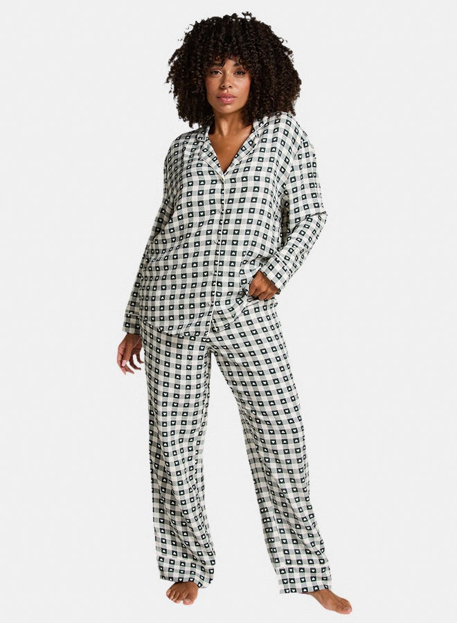 hunkemoller Pyjamaset Twill - Image 1