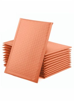 Generic Bubble Out Bags, 50pcs Self-Seal Co-extruded Film Bubble Mailers Anti-static Cushioning Wrap Pouch for Shipping, Storage and Moving, Orange  - Image 1