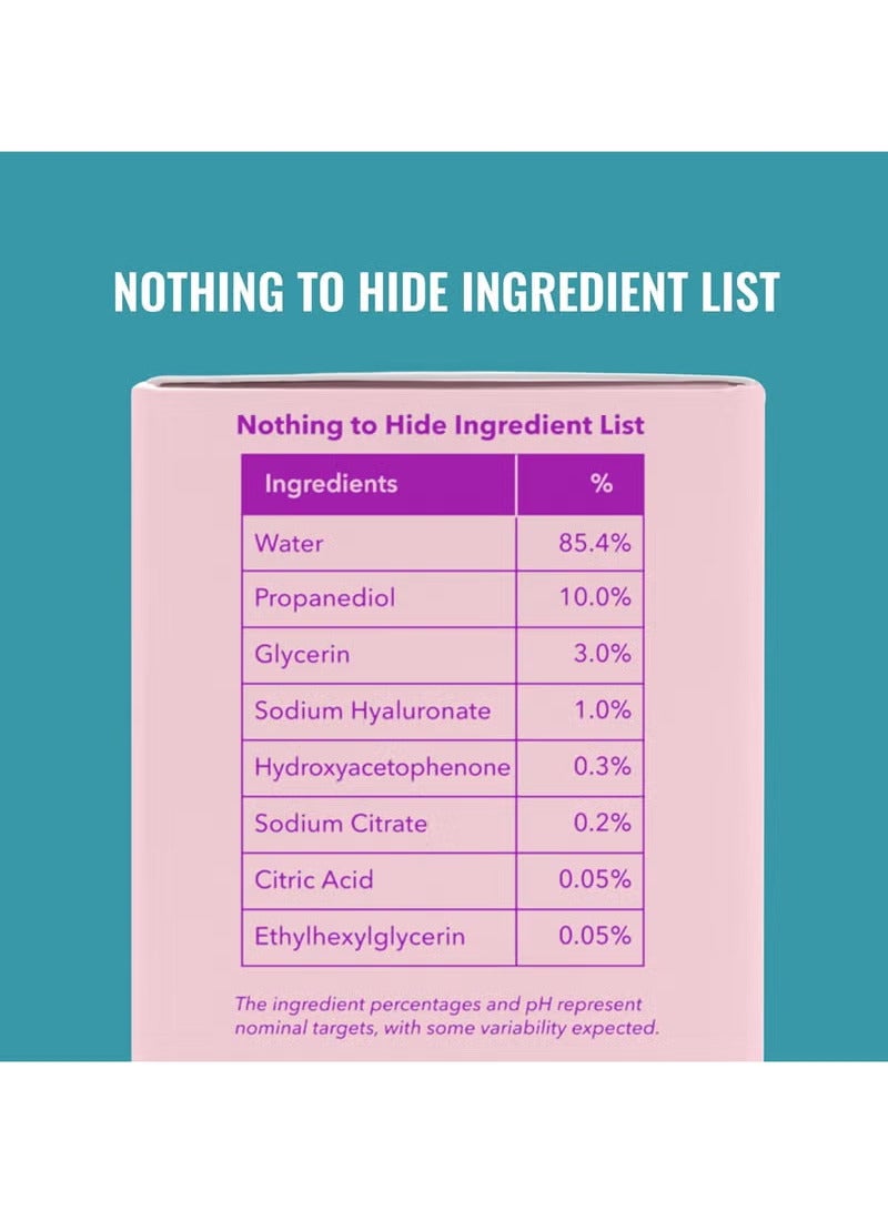 حمض الهيالورونيك الجوهر - مرطب ، مرطب الصيغة التي ليس من السهل أن تنمو ، plump-1 ٪ ها ، ومكافحة الشيخوخة ، الوجه المياه القائمة على منتجات العناية بالبشرة - Image 5