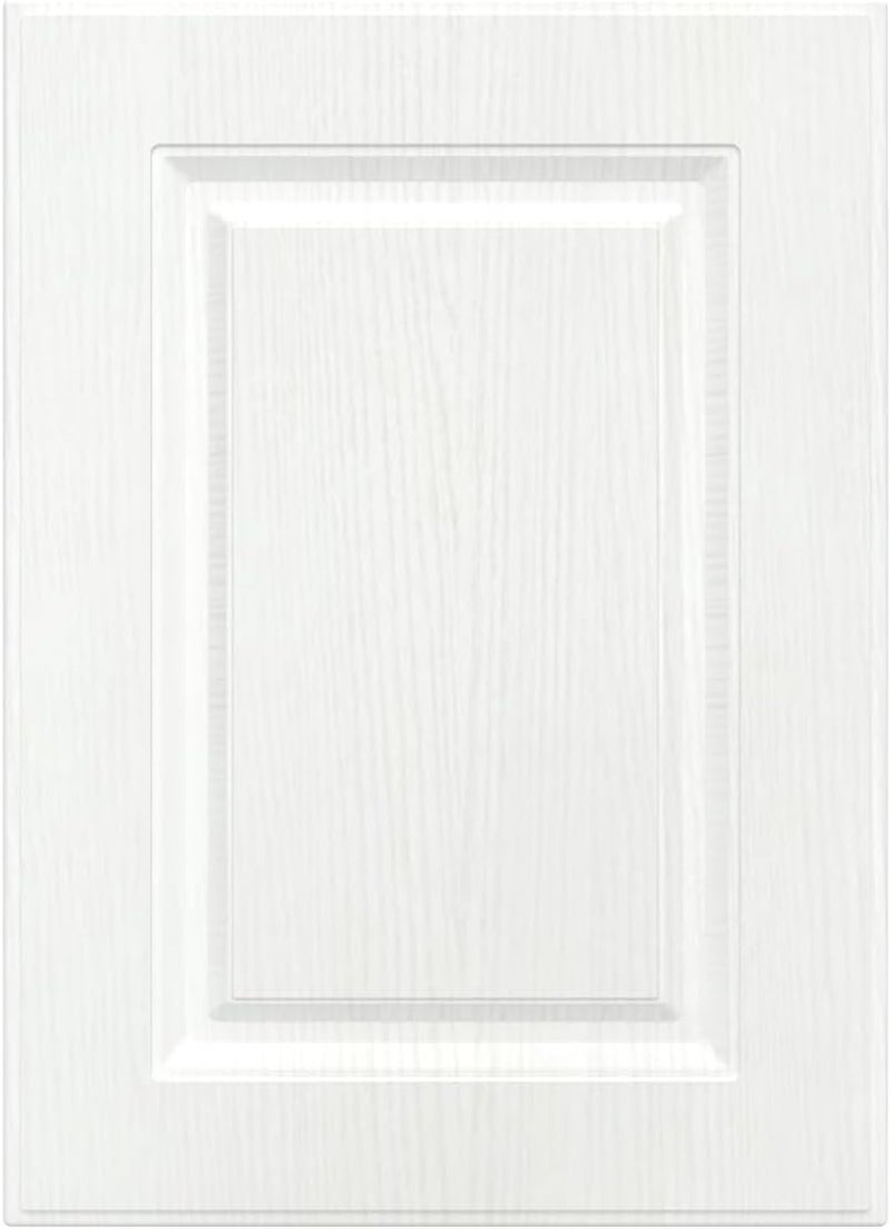 BOTOOT Built-in Cabinet Doors - Cabinet Doors for Kitchen, Living Room, Bedroom, Bathroom - 22.5 Inch High (White Texture, 16.25 Inch Wide) - Image 1