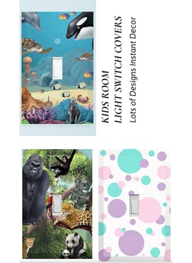 Create-A-Mural Sweet Dream Baby Nursery Room Light Switch Wall Plate Cover Decorative Kids Bedroom Decor Moon & Stars Clouds Toddler Playroom (Pink) - Image 5